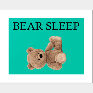 Bear Sleep Posters and Art